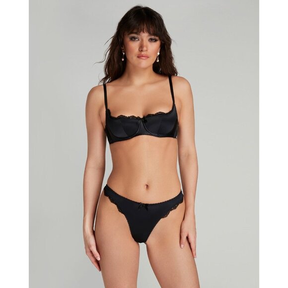 Agent Provocateur Sloane Black Bra 34E NWOT - Picture 9 of 16